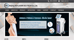 Desktop Screenshot of key-laser.com